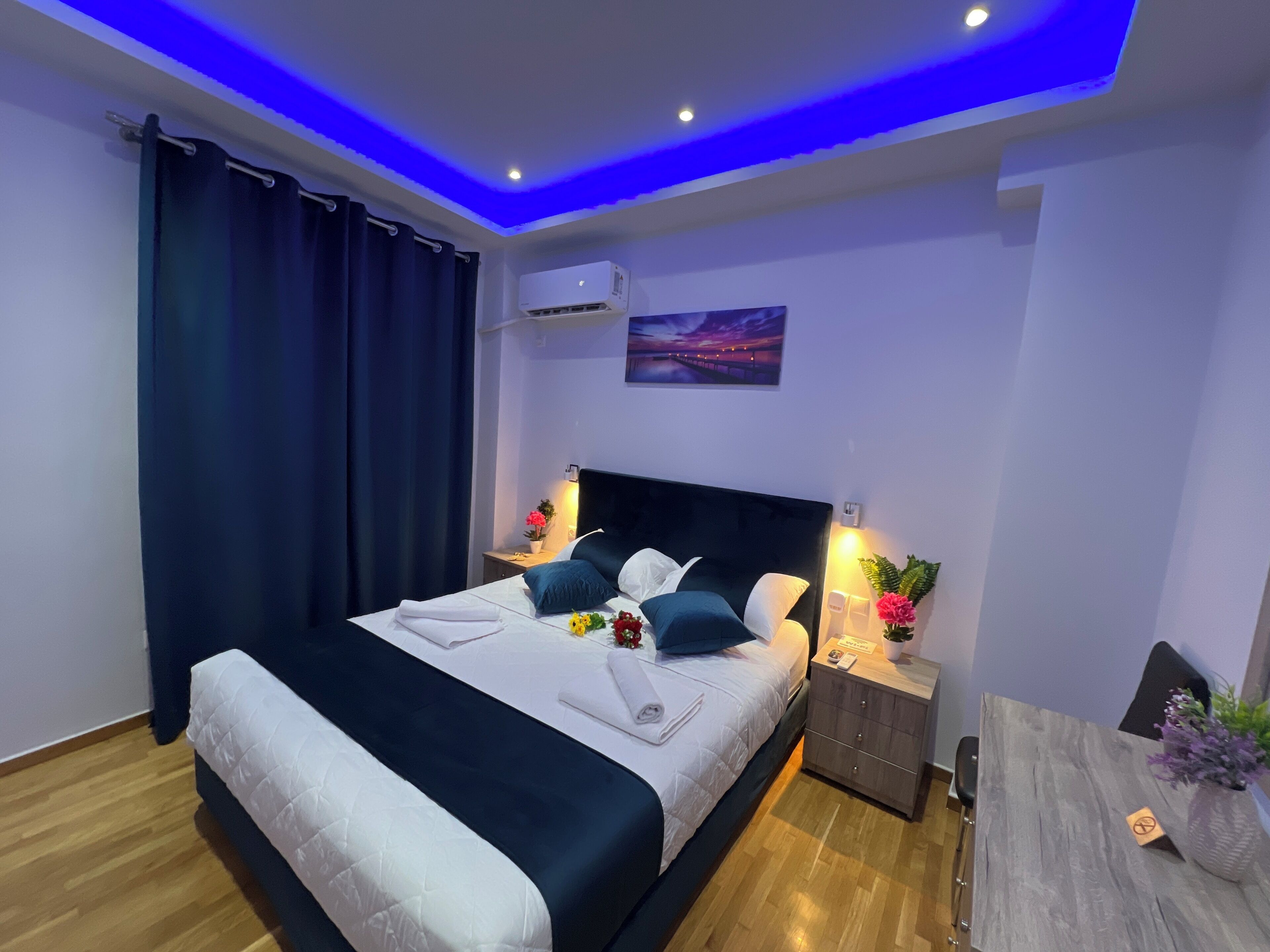 Appartement | 2 chambres, fer et planche à repasser, Wi-Fi gratuit, draps fournis