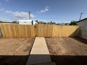 Enceinte de l’hébergement