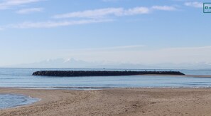 On the beach