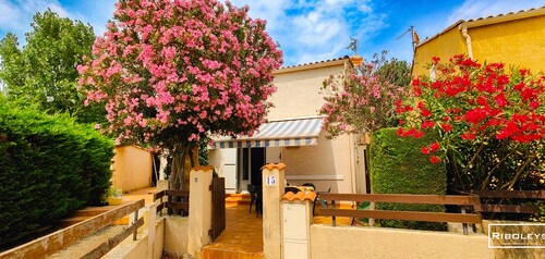 Riboleys - Maison climatisée à 600m de la mer