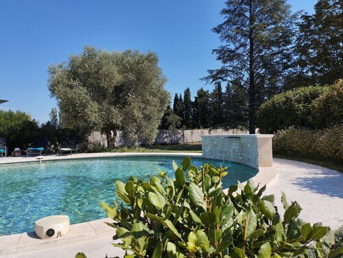 Villa de Vacances Avec Grande Piscine en Campagne. Animaux Acceptés !