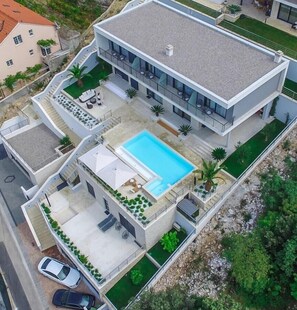 Exterior - Villa Visnja - Private villa with pool, Dalmatia (Stikovica)