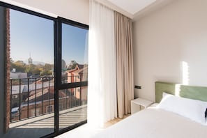 Comfort Double Room, Balcony | Premium bedding, memory foam beds, desk, laptop workspace - Doors Hotel (Tbilisi)