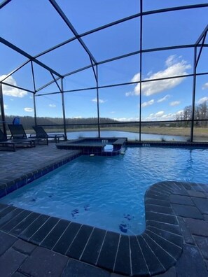 House, Multiple Bedrooms | Pool - Beautiful Brand New Waterfront Retreat!1689st 8 Bedroom Home by RedAwning (Kissimmee)