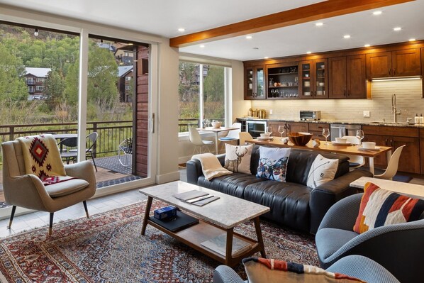 Condo, 3 Bedrooms | Living area - Northstar 6 3 Bedroom Condo by RedAwning (Telluride)