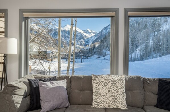 Condo, 2 Bedrooms | Living area - Etta Place 111 2 Bedroom Condo by RedAwning (Telluride)