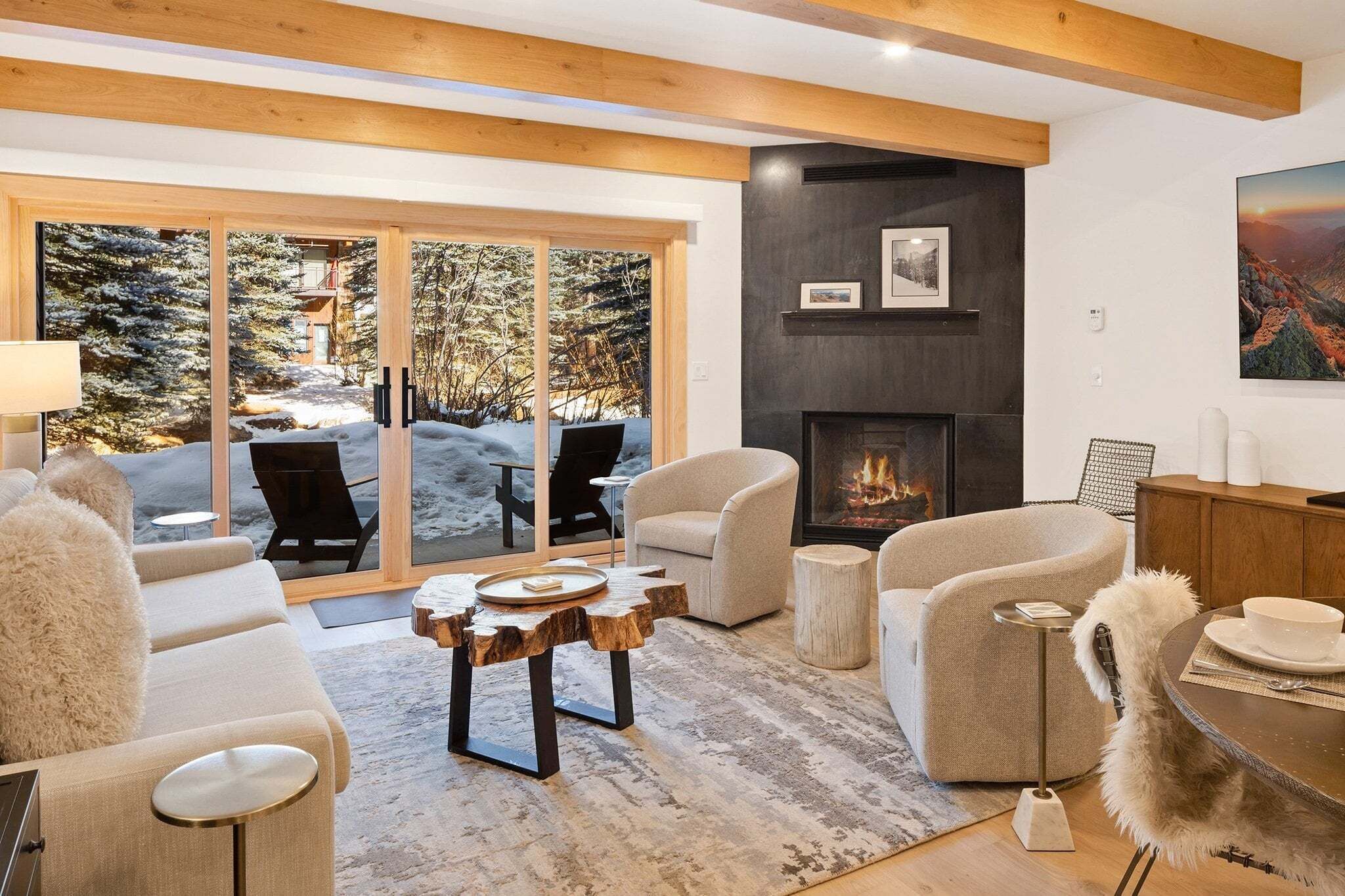 Appart'hôtel, 2 chambres | Coin séjour