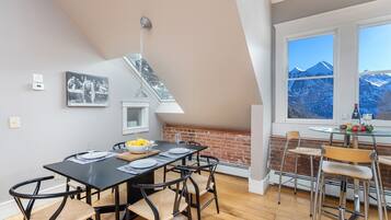 Apartamento, 1 quarto | Opções para refeição