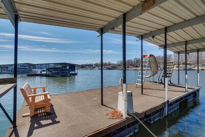 Private Dock: Lakefront Sunrise Beach Home