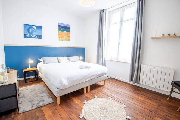 1 chambre, Wi-Fi gratuit, draps fournis