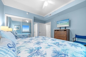 Comfort Condo, 2 Bedrooms, Balcony, Beach View