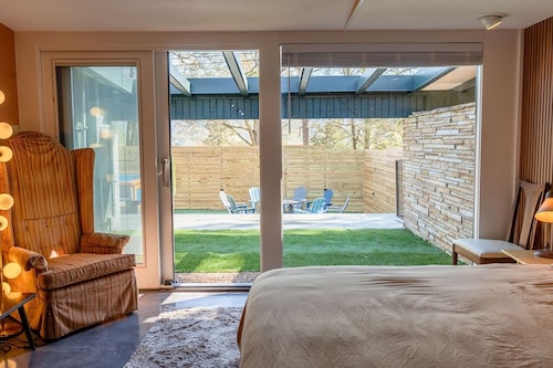 Retro vibes of the 50's, 60's, and 70's with amazing outdoor pool area!