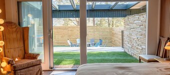 Retro vibes of the 50's, 60's, and 70's with amazing outdoor pool area!