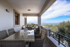 Family Villa | Terrace/patio - Villa Aris (Rethymno)