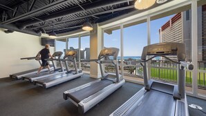 Fitness facility - Beachfront condo w/ free daily attraction tickets (Panama City Beach)