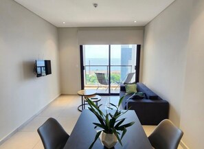 Living area - Apartament central with river views pool (Encarnacion)