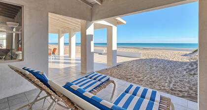La Perla: Secluded beachfront w/ lovely views near estuary and Mayan Palace