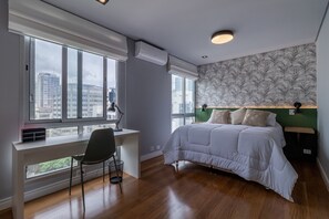 2 bedrooms, iron/ironing board, free WiFi, bed sheets