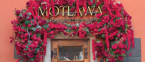 Fassade der Unterkunft