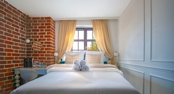 Premium Studio | Free WiFi, bed sheets - Motlawa Apartments - Old Town by the river, Fast Wifi (Gdansk)