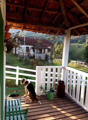 Àrea exterior de l'allotjament