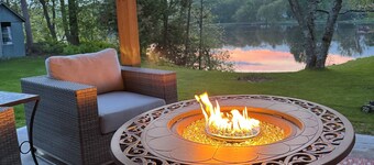 Stunning Century Riverfront Estate with sweeping waterfront views.