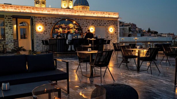 Terrasse sur le toit