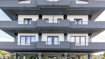 Fassade der Unterkunft