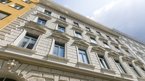 Fassade der Unterkunft