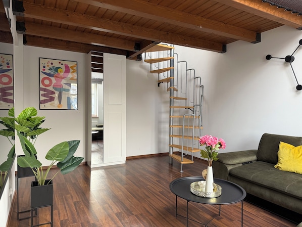 Executive Apartment | Living area | LCD TV