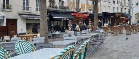 Udendørs spisemuligheder