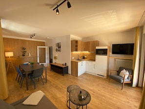 Living area - Wolf & Schaf Apartments (St. Gilgen)