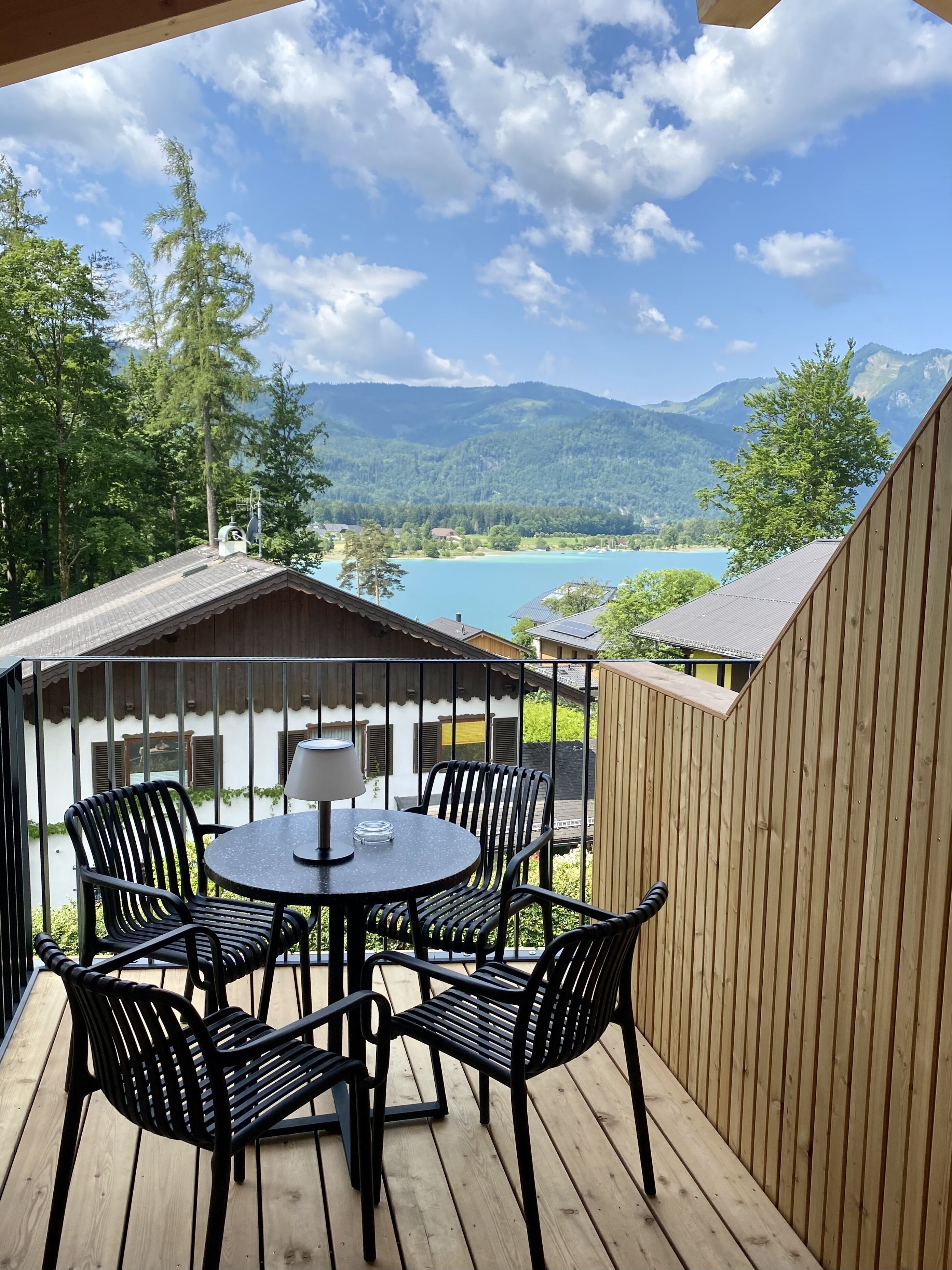 Deluxe Apartment, 1 Bedroom, Lake View | Balcony view