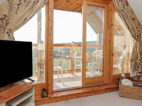 Blick von der Unterkunft