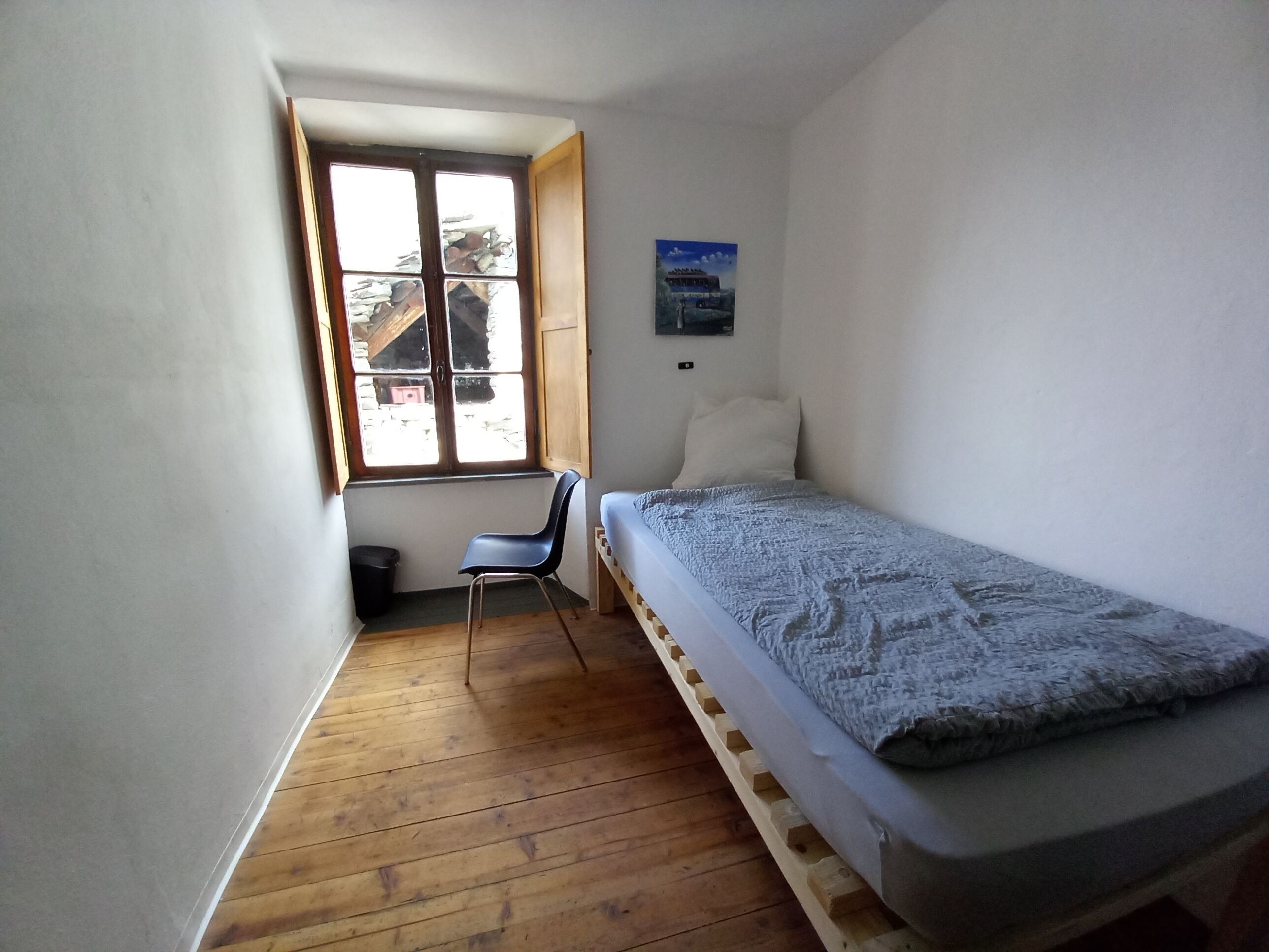 Dortoir Partagé, 1 chambre, vue jardin
