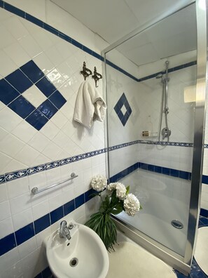 Regadera, amenidades de baño gratuitas, secadora de cabello, bidet 