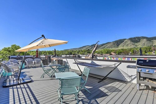 Golden Rooftop w/ Mountain Views - Walk to DT Golden/School of Mines + Close to Red Rocks!