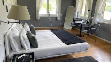 Camera Deluxe, bagno privato, vista giardino | 1 camera, minibar con snack e bevande gratuite, Wi-Fi gratuito