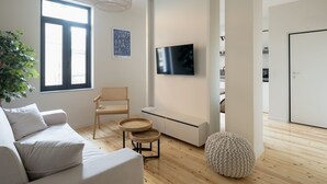 Living area - Hoppersgr- Amazing apt in the heart of Athens - 1
 (Athina)