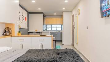 1 Schlafzimmer, Bügeleisen/Bügelbrett, kostenloses WLAN, Bettwäsche