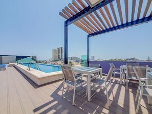 Pool - Penthouse Hermosa Con Terraza en Zona Dorada (Mazatlán)