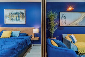 1 bedroom, desk, iron/ironing board, free WiFi - LOFT El Azul | Centro Historico | Cama King (Durango)