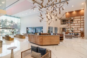 Lobby - Lujoso Depa al Pie de la Playa "Camino al Mar" (Mazatlán)