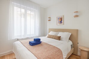 2 bedrooms, iron/ironing board, free WiFi, bed sheets