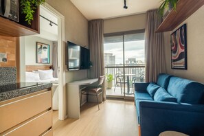 Comfort Apartment 2020 | Living area - B.Homy - Nex Ibirapuera (São Paulo)