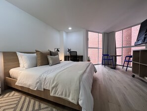 1 間睡房、熨斗/熨衫板、免費 Wi-Fi、床單