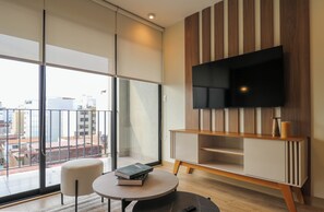 Appartement, 2 chambres (610) | Coin séjour