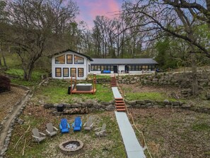 Exterior - Waterfront at Grand Glaize Dock Hot Tub (Osage Beach)