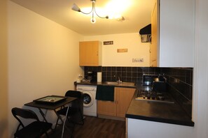 Studio | Private kitchen | Fridge, microwave, oven, stovetop - 1 Bed Studio in Dartford Town - Orchard Theatre (Dartford)
