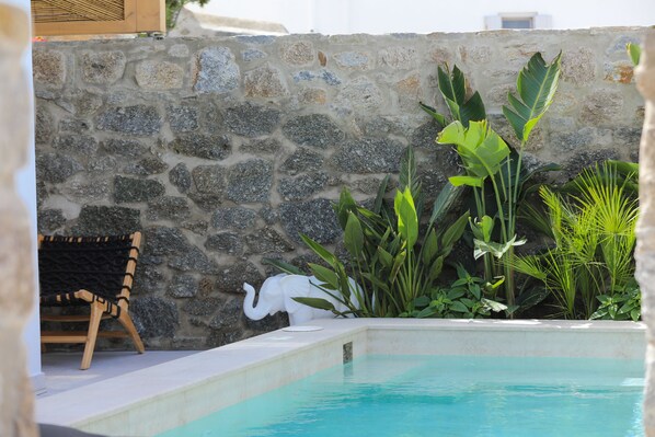 Opvarmet pool